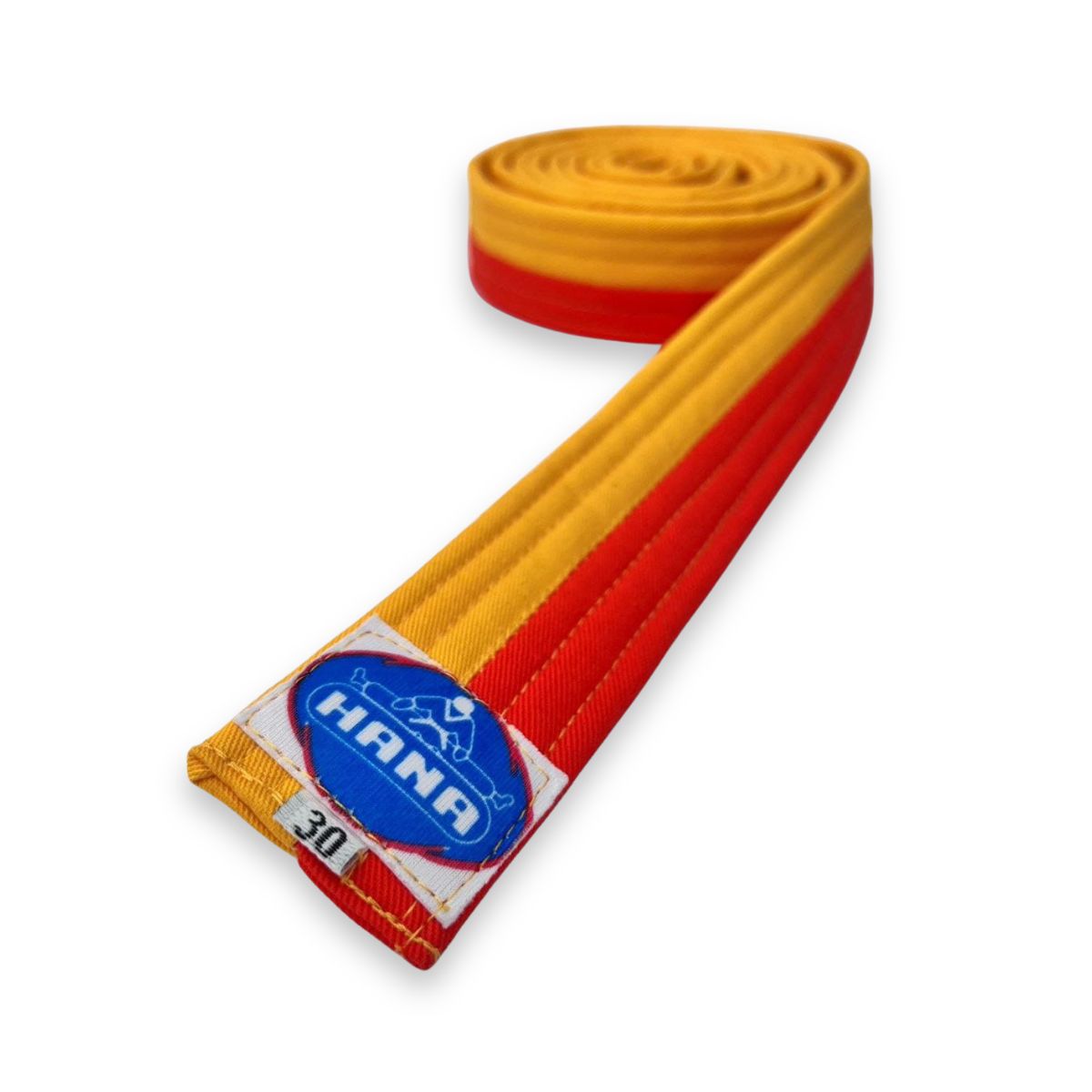 Hana Deportivas cinturon amarillo naranja